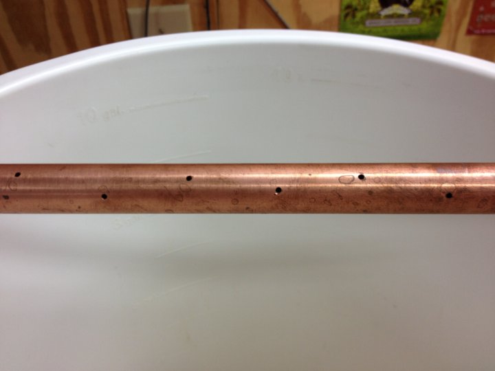 Home made sparge arm. Will it aerate the mash? Homebrew Talk Beer