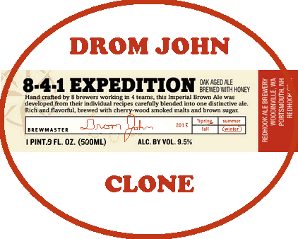 Drom John 8-4-1 Expedition Ale.png Drom John 8-4-1 Expedition Ale.png