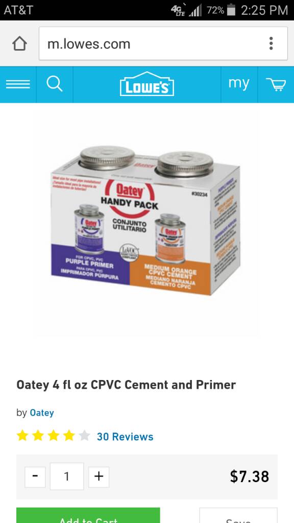 Safe alternative to pvc glue? Homebrew Talk Beer, Wine, Mead