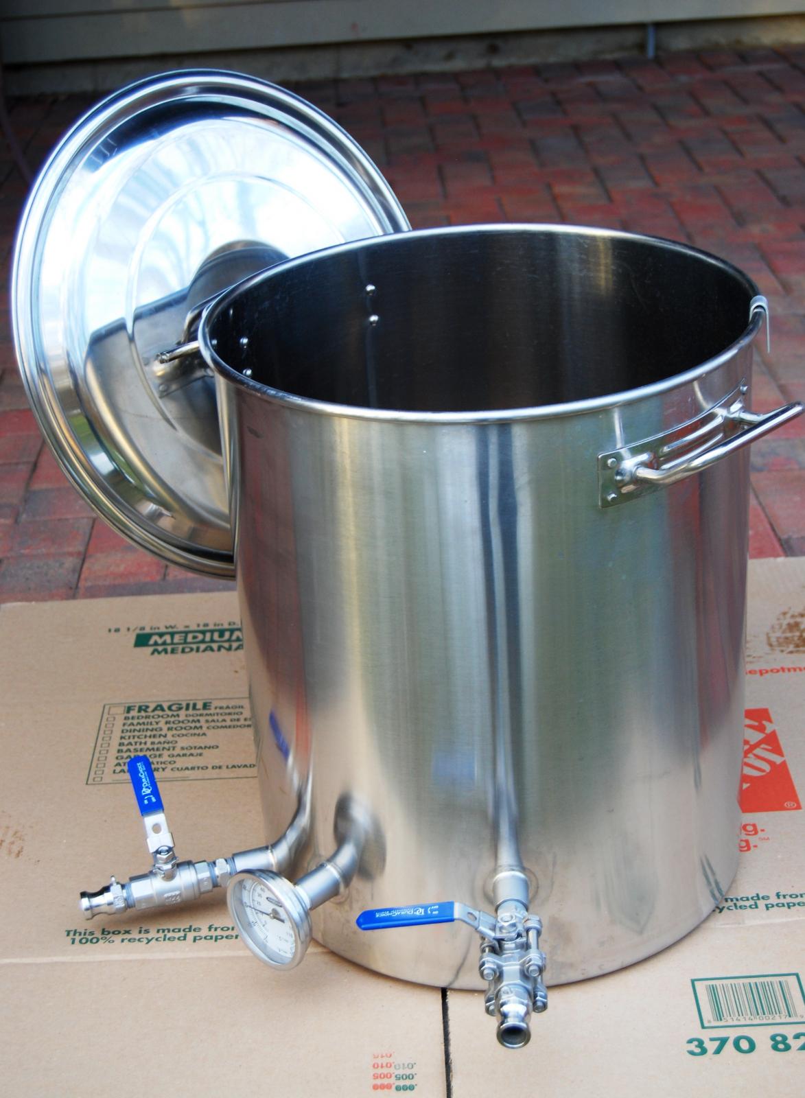 Connecticut 15 Gallon Kettle With Whirlpool Port Homebrew Talk