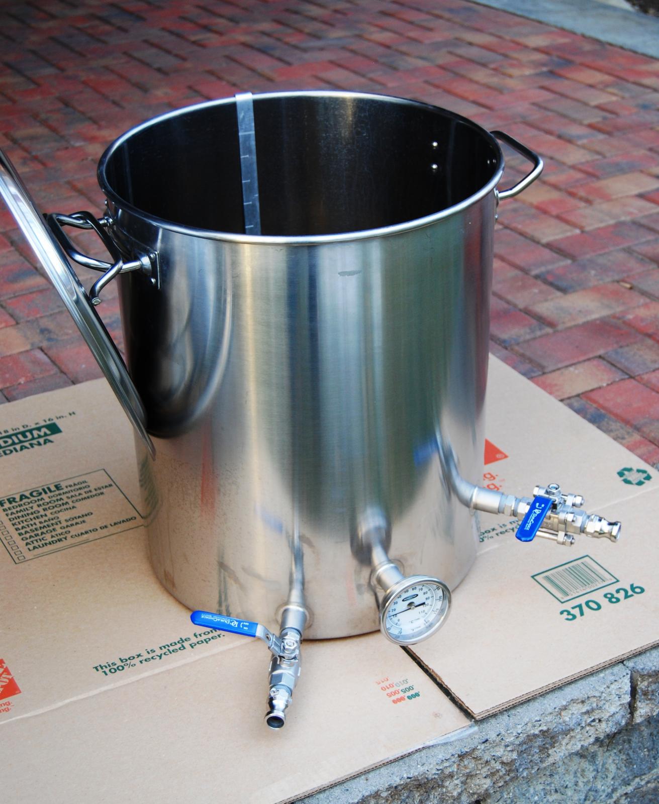 Connecticut 15 Gallon Kettle With Whirlpool Port Homebrew Talk