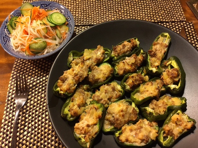 Stuffed J bell peppers.JPG