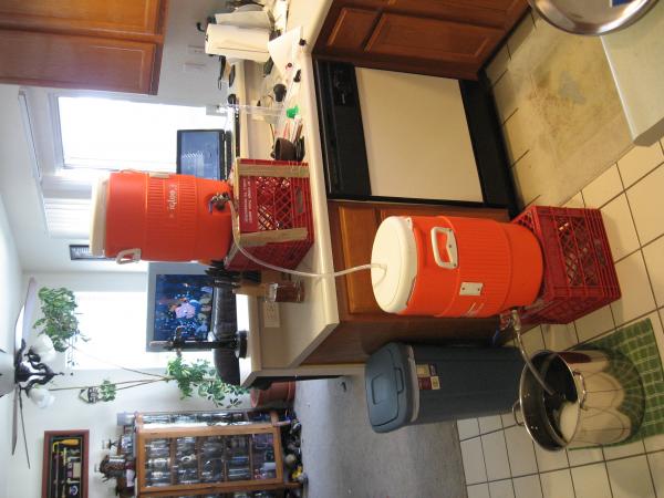 HLT and Mash Tun