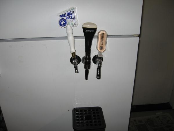 Kegerator...complete with stout faucet(nitrogen of course)