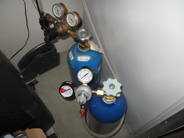 CO2 and Nitrogen(60% nitrogen/40% CO2 mix)