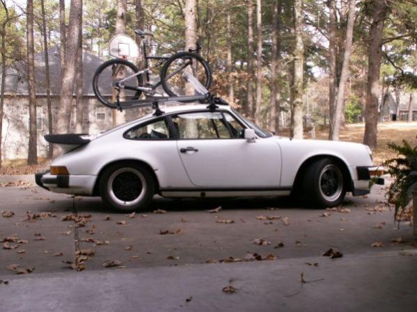 Antique bike rack