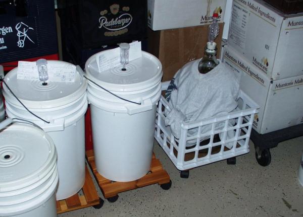 Fermenting Away...