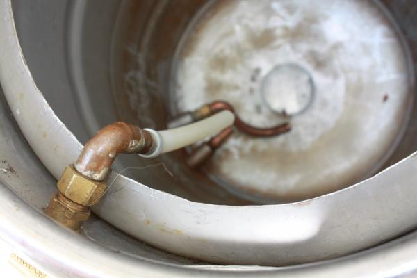 sparge arm tube