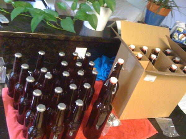 First batch bottled!