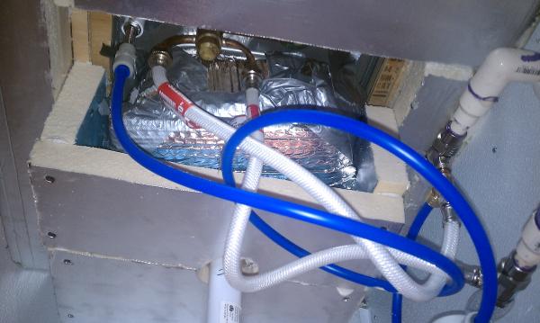 To close off the faucet related plumbing semi-permanently or not?
