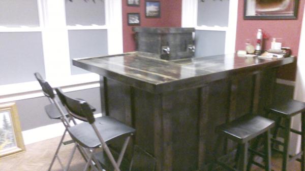 My bar...