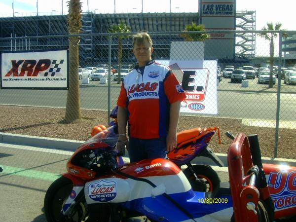 Me w/ bike at Las Vegas