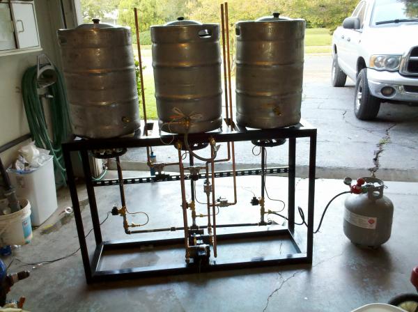 fluid plumbing in place