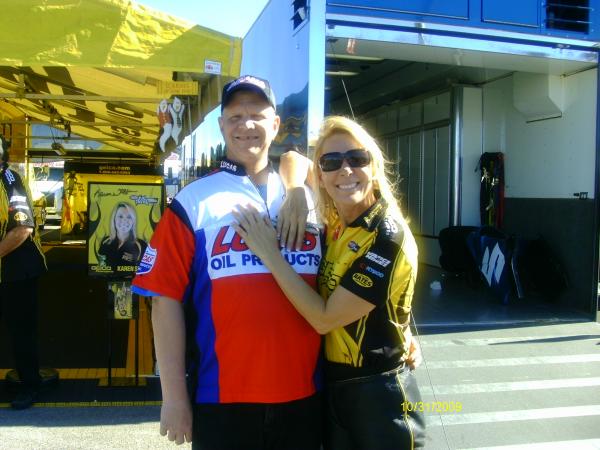 Me with Karen Stouffer