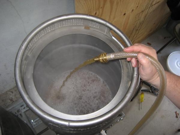 Draining Wort