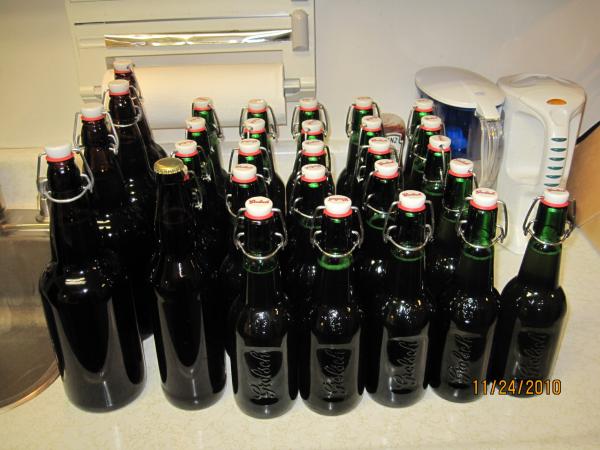 Just finished bottling.