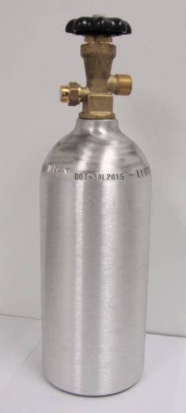 2.5 lb Aluminum CO2 cylinders