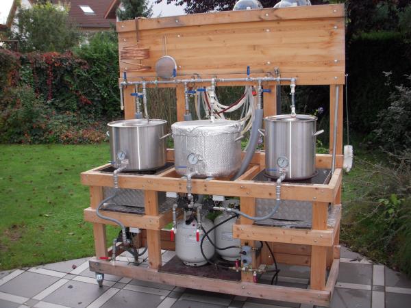 The Brewing Sculpture - NOT The Towering Inferno I once feared... so far.