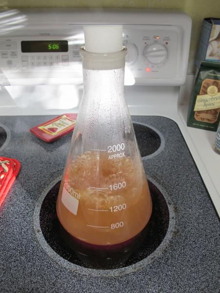 Here comes the boil