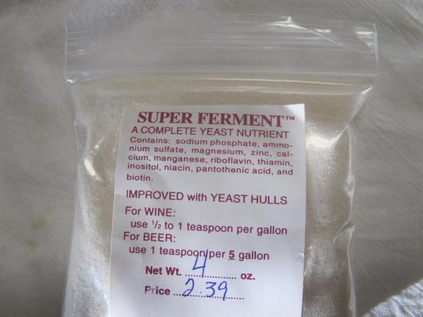 Yeast nutrient