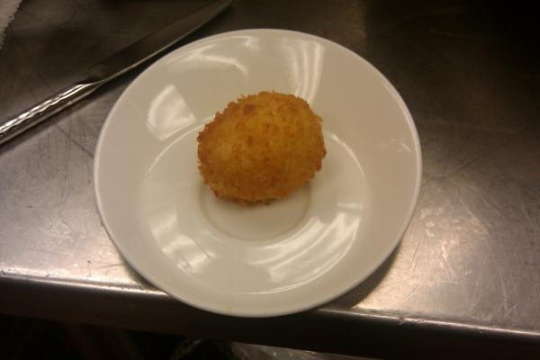 Whole Deep Fried Egg