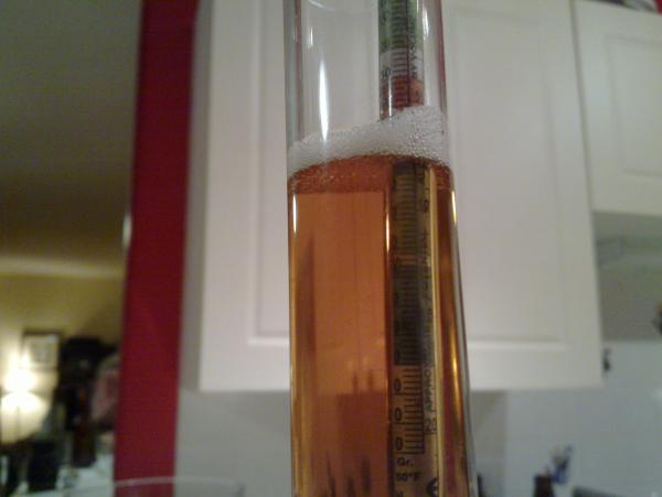 First incredibly clear straight from kettle. 4/8/2012