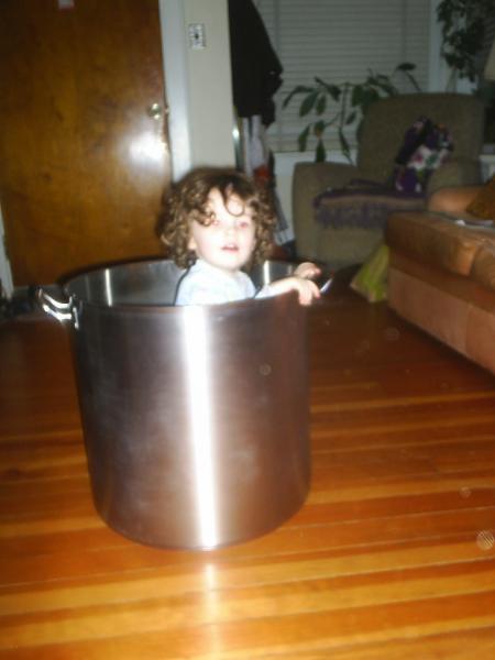 He'll grow into it i suppose.
