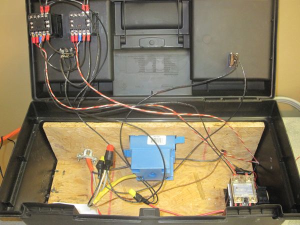 Control box guts