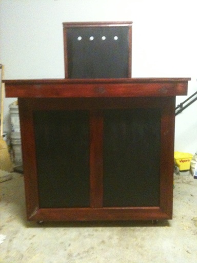 Front side view