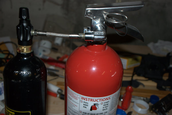 Co2 Extinguisher fill station
