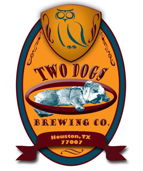 Two Dogs Brewery Label   Owl copy