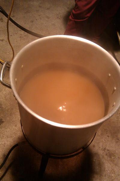 42qt on a turkey burner.
