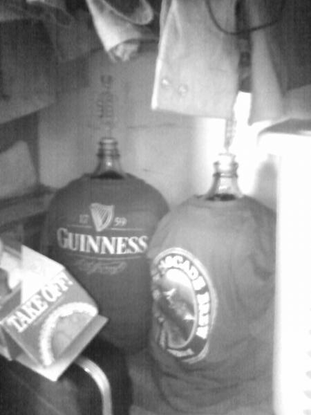 like two brews in a closet
