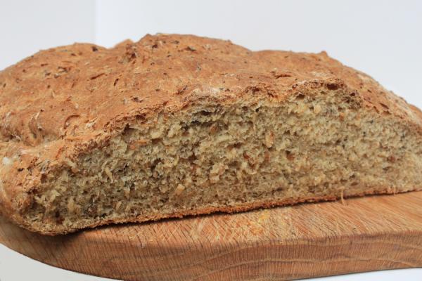 honey orange wheat spent grain bread