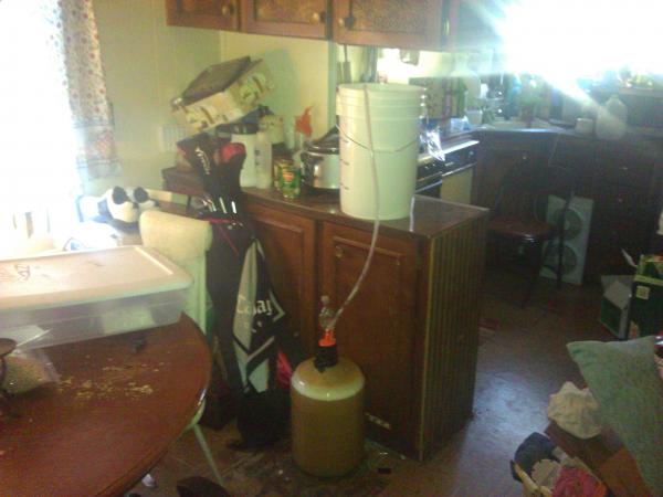 with the blow off tube