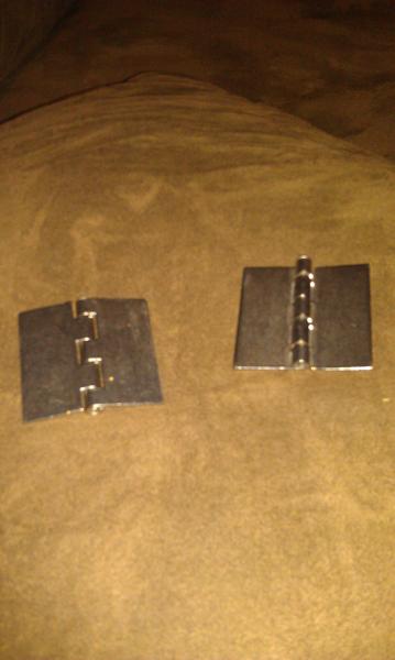 Our stainless hinges we've been waiting for...