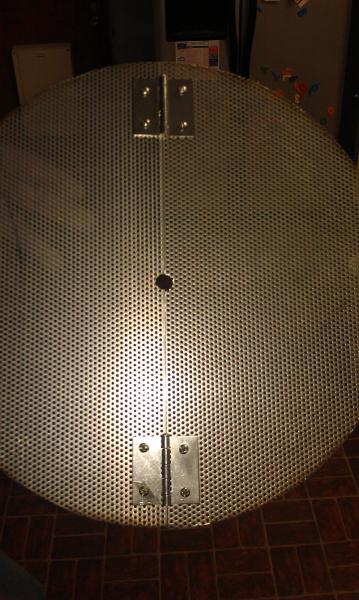 Pretty much finished with our 15" false bottom! Needs some finishing touches and some feet for support still.