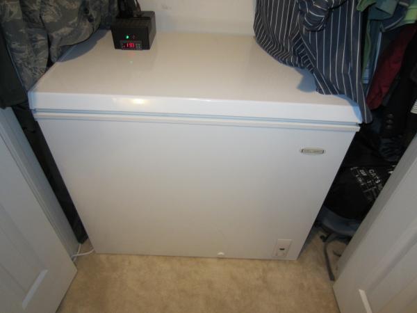 Outside fridge