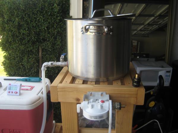 Top Tier - HLT showing Water Filter Housing