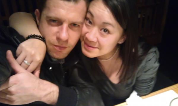 JJ and I. 
JJ (Jen) is my partner in crime, assistant brewer, assistant chef, and the most patient woman in the world!