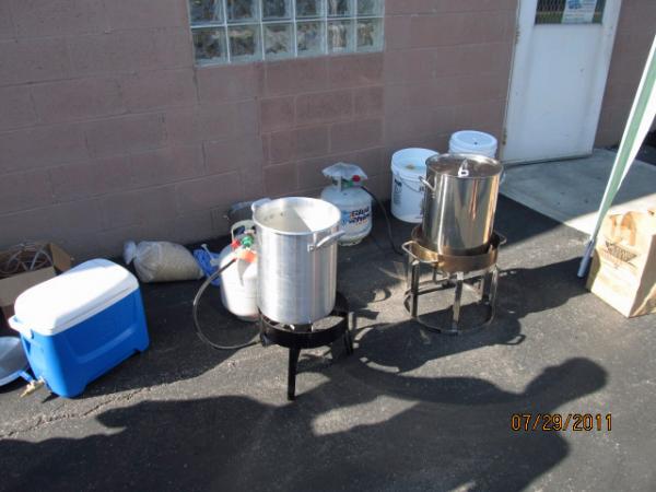 Here is everything set up and ready to go!