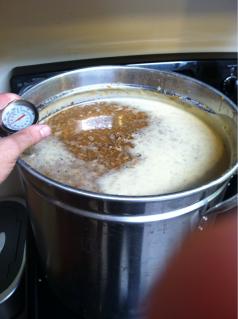 Pumpkin ale mash