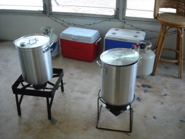 the old turkey fryers, RIP