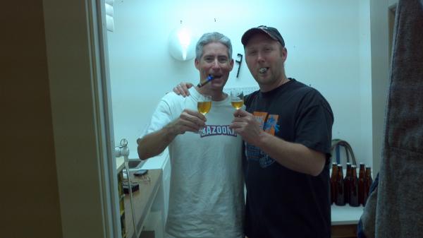 Brewing beer and smoking cigars. What a great combo.