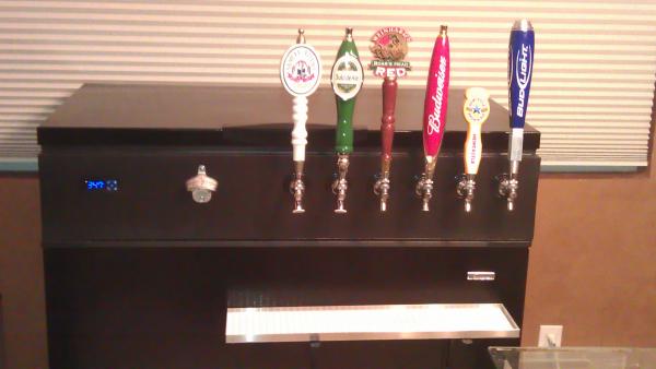 Keezer...   (cellphone picture)