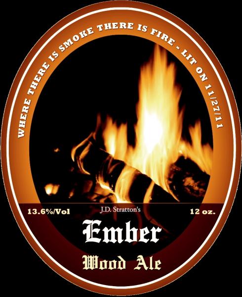 Ember Wood Ale Label