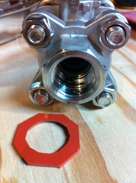 Gasket and ball valve.
