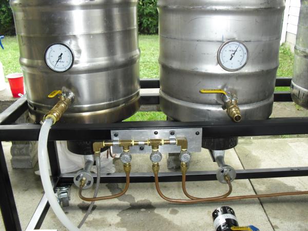 Modified Kegs - Hot Water Kettle & MAsh Tun
