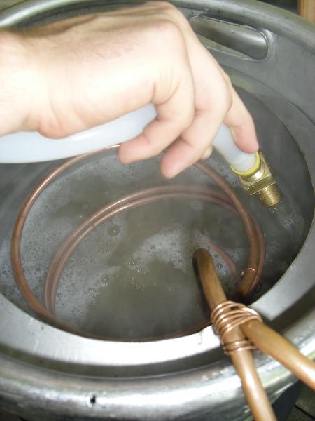 Boil Kettle with Custom Coil