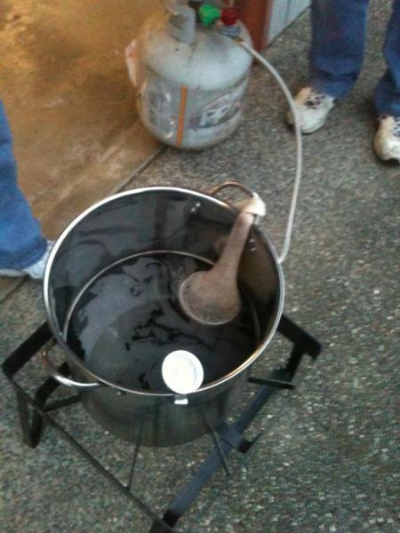 Chocolate Milk Stout; brew day.